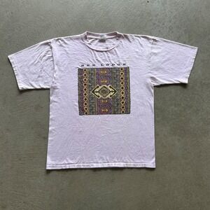 Vintage 90s Red Lodge Shirt Size Large Pink Montana Hiking Outdoor Gorp